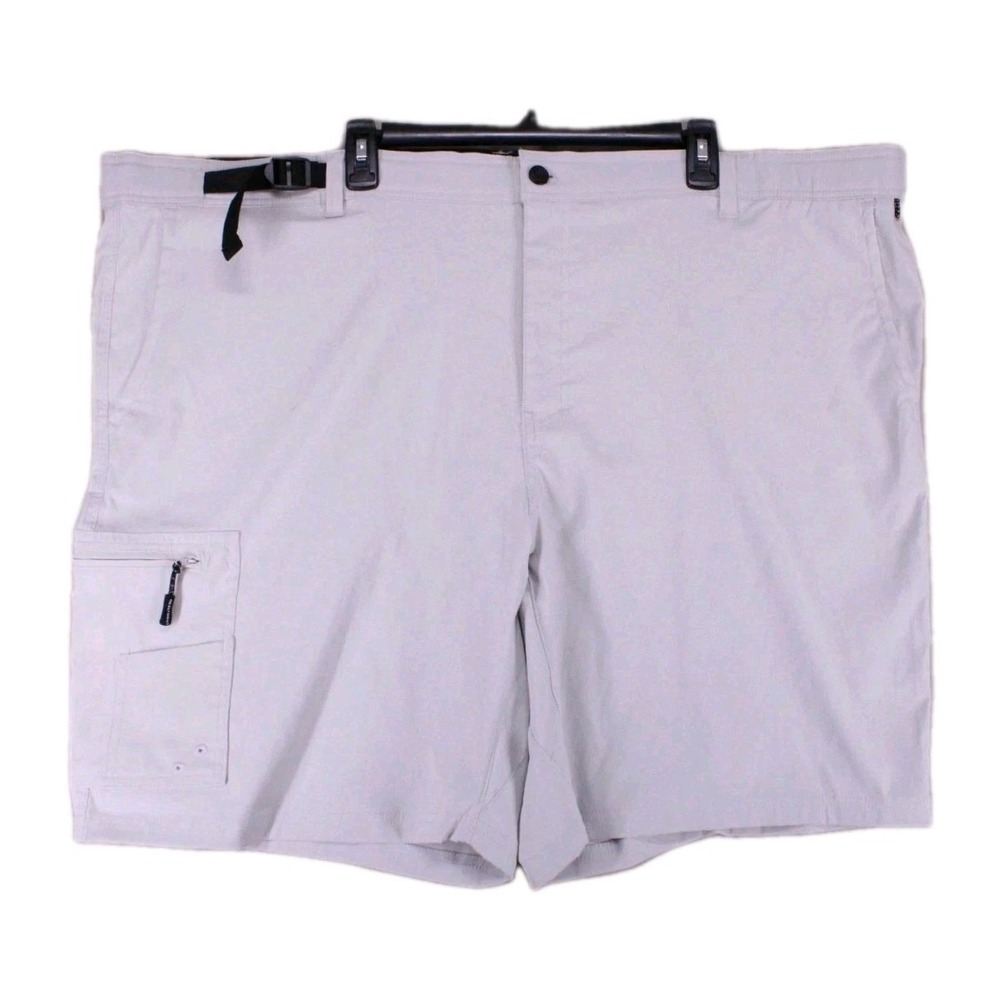Realtree Mens Fishing Khaki Utility Shorts 9" Inseam Size 3XL Adjustable